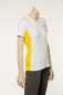 Preview: T-Shirt weiß/gelb