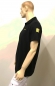 Preview: Polo Shirt schwarz kurzarm